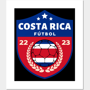 Costa Rica Futbol Posters and Art